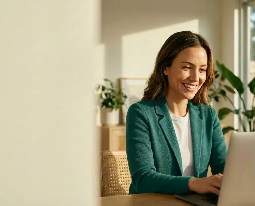 Emprendedora exitosa usando Impulsa USA