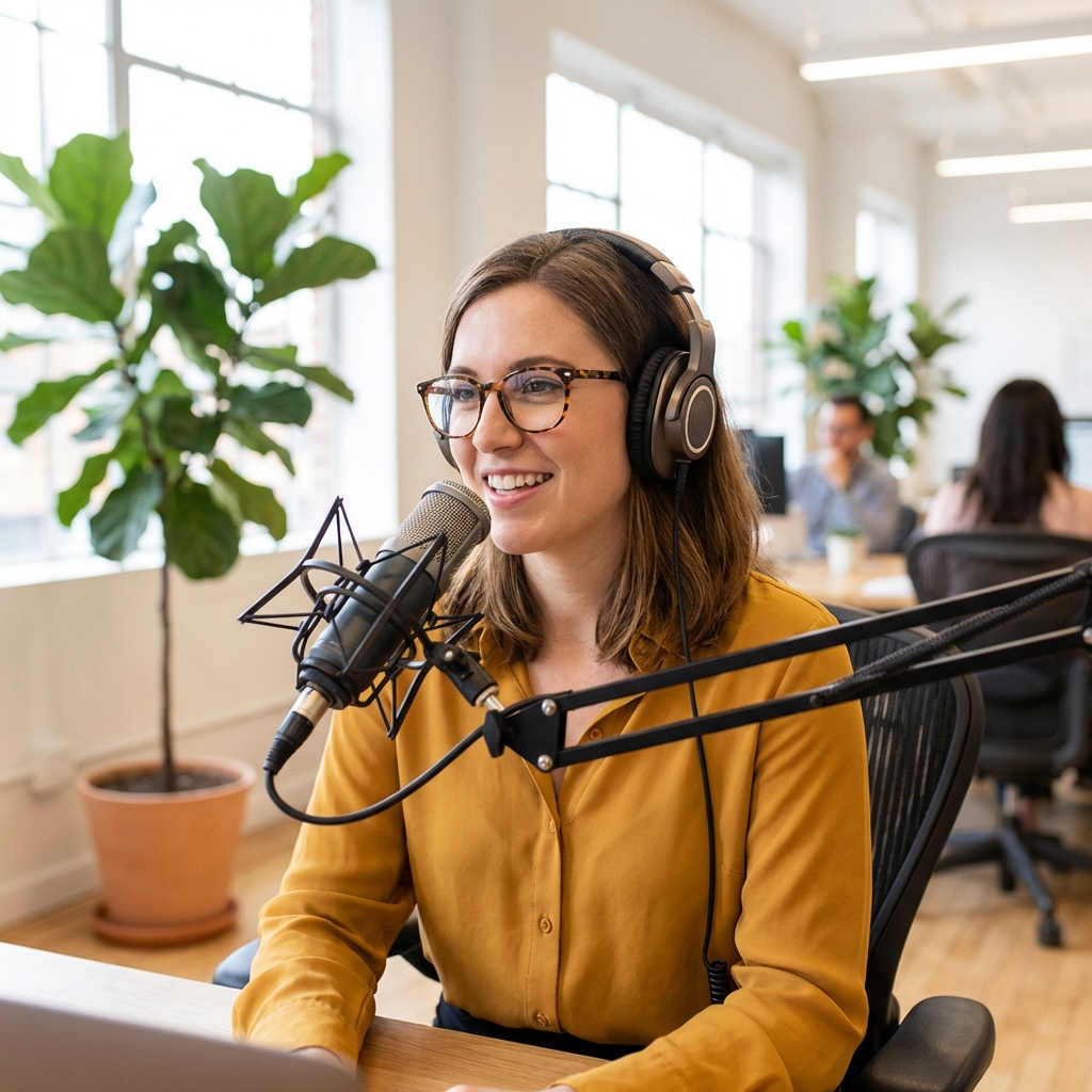 Emprendedora registrando su DBA