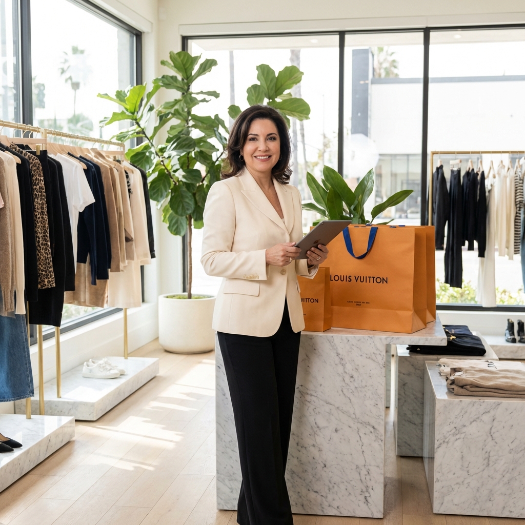 Emprendedora exitosa